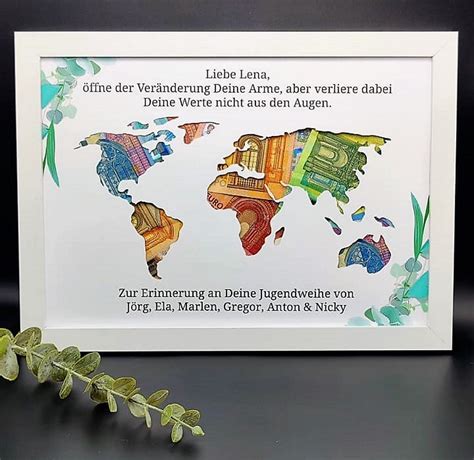 Jugendweihe Geldgeschenk Individuelles Geschenk Zur Jugendweihe