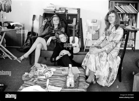 David Bowie And Wife Angie At Home Haddon Hall At Beckenham Kent