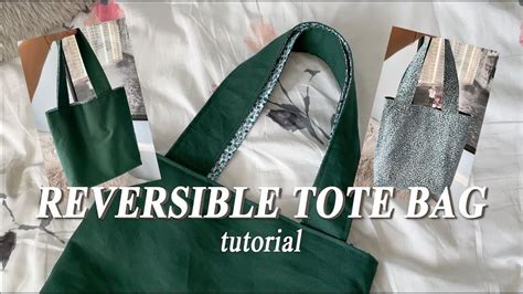 Diy Reversible Tote Bag Tutorial Conceptsbynikki Youtube