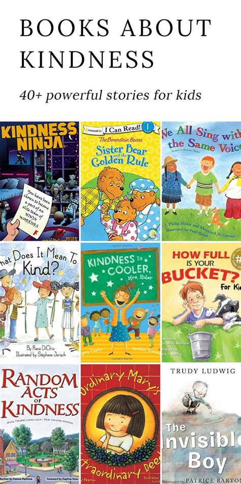 40+ Powerful Books for Kids that Encourage Kindness