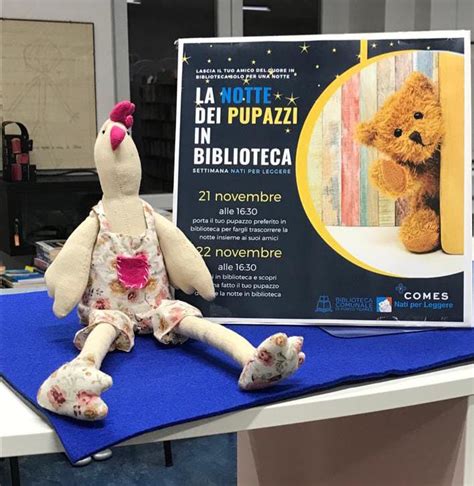 La Notte Dei Pupazzi In Biblioteca Comes Biblioteche