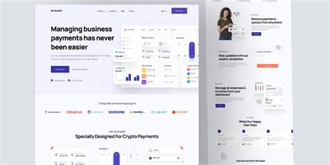 SaaS Landing Page Figma Free Template UI4Free