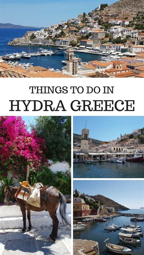 Things To Do In Hydra Island Greece A Guide To The Greek Island Of Hydra Where To Eat In Hydra