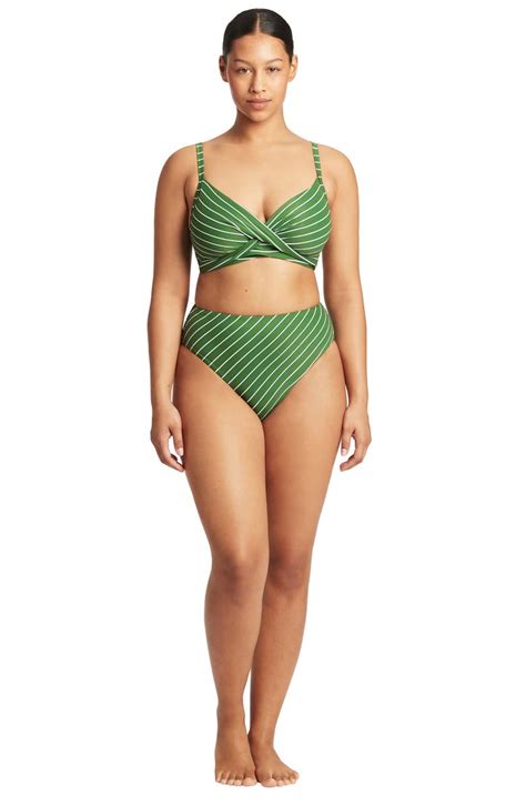 Sea Level Twist Front Dd And E Cup Underwire Bikini Top Nordstrom