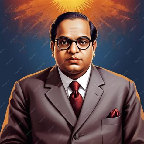 Premium Photo Dr Babasaheb Ambedkar The Father Of Indian Constitution Vector Ambedkar Jayanti