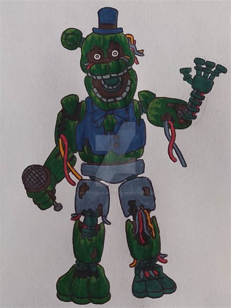 Phantom Freddy [au V2] By Artisticartandstuffs On Deviantart