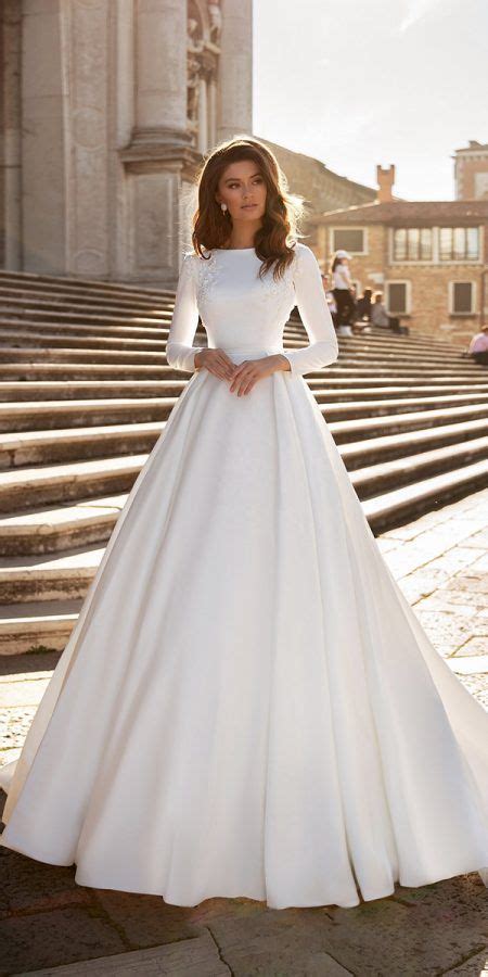 24 Modest Wedding Dresses Of Your Dream Wedding Dresses Guide