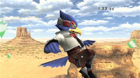 Super Smash Bros Brawl Classic Mode Falco Youtube