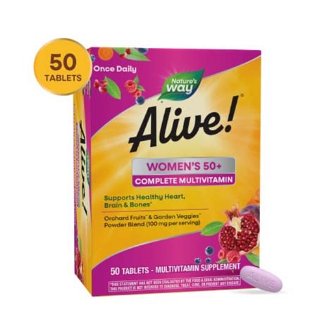 Nature S Way Alive Women S Complete Multivitamin Tablets Ct