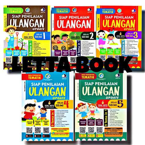 Jual BUKU SIAP PENILAIAN ULANGAN UPDATE JILID 1 2 3 4 5 UNTUK SD MI