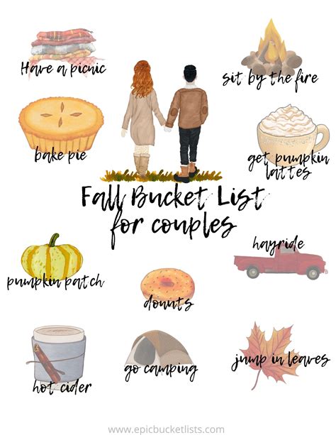 Fall Bucket List For Couples 31 Romantic Fall Date Ideas With Free