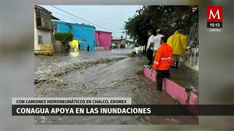 Conagua Colabora En Las Tareas De Desazolve En Chalco Estado De M Xico