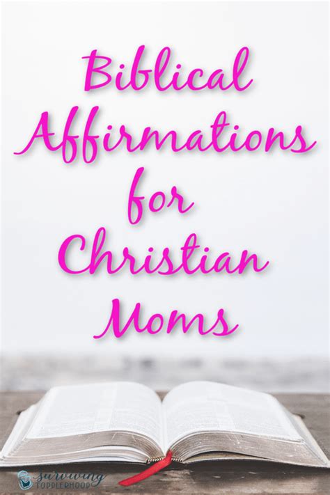 Biblical Affirmations For Christian Moms Artofit