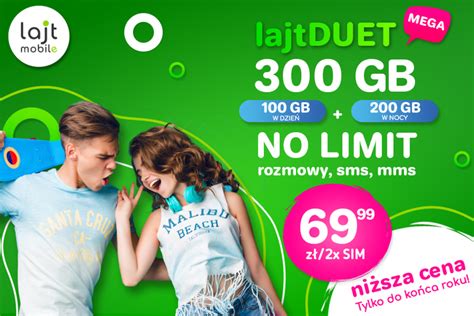 Nowa promocja lajt mobile w ofercie dla duetów PanWybierak pl