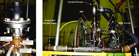 23 The Experimental Set Up Of The Rotating Detonation Turbine Engine