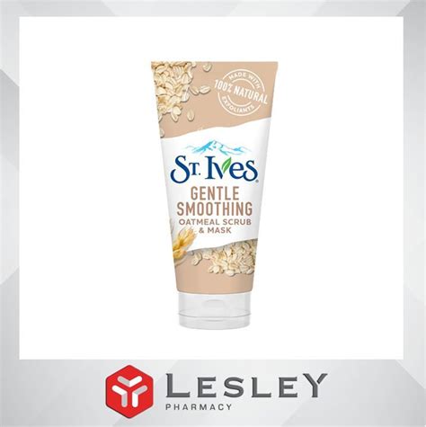 St Ives Gentle Smoothing Scrub And Mask Oatmeal Face Scrub 170g Lazada