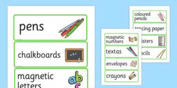 Editable Writing Area Resource Labels Teacher Made