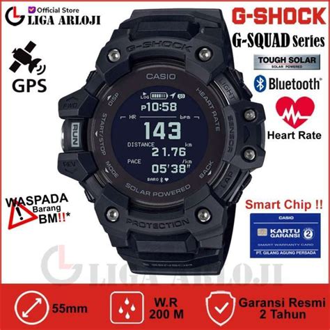 Jual Casio G SHOCK GBD H1000 1DR Jam Tangan Pria Heart Rate