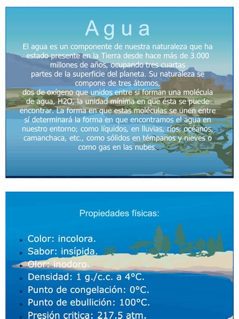 Tipos De Agua