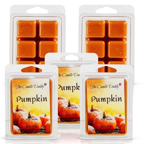 Pumpkin Scented Wax Melt Cubes 2 Ounces 1 Pack The Candle Daddy