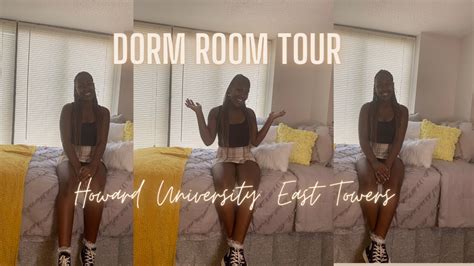 College Dorm Tour 2021 Howard University East Towers YouTube