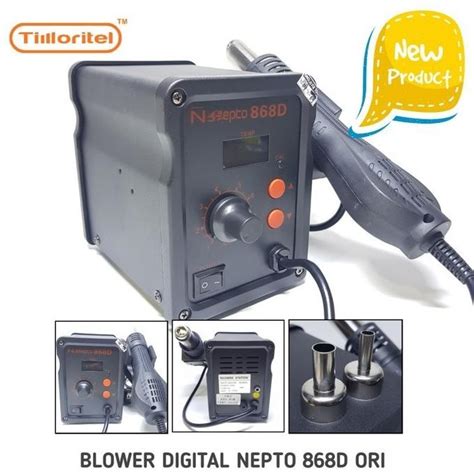 Jual Hot Air Blower Heat Gun Digital Blower NEPTO 868D ORI Rework