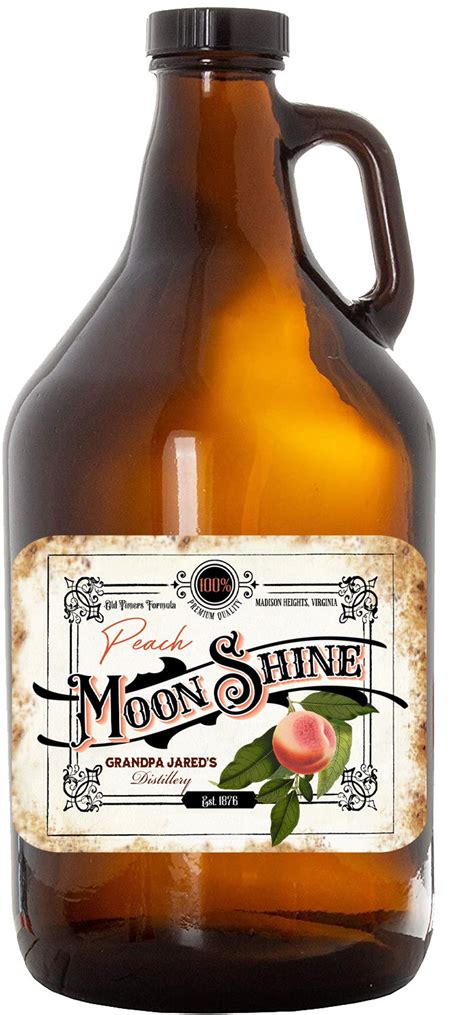 Custom Moonshine Labels Large Homemade Moonshine Labels Etsy