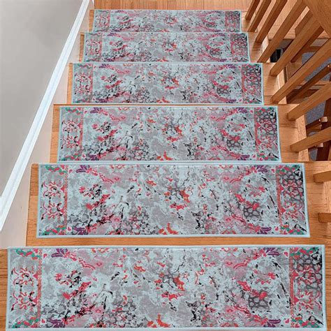 Historical Stair Carpet, Stair Treads Rug, Non-slip Carpet, Machine ...