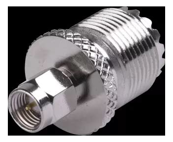 Adaptador En L Nea De Conector Sma Macho A Uhf Hembra Cuotas Sin Inter S