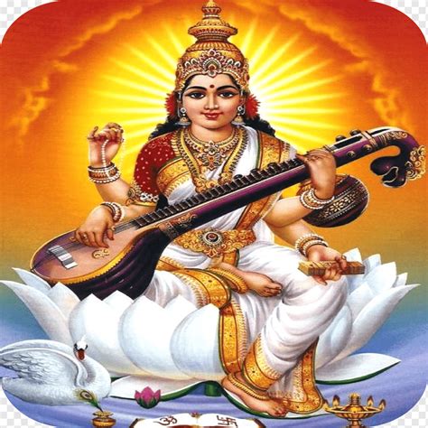 Shiva Saraswati Vandana Mantra Basant Panchami Diosa Saraswati Fondo