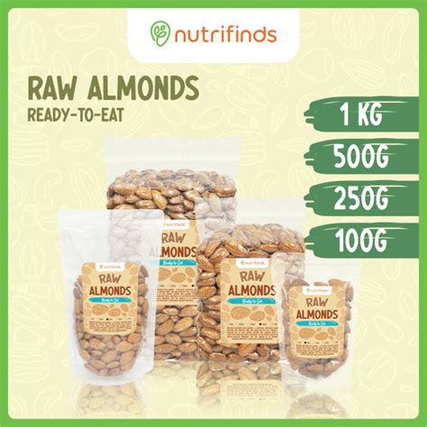 Nutrifinds Raw Almonds Lazada PH