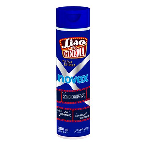 Novex Condicionador Liso De Cinema 300Ml Cabelo Liso