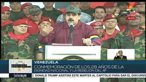 TeleSUR TV On Twitter ENVIVO Presidente NicolasMaduro Rememora