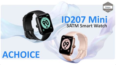 Achoice Smartwatch Mini Montre Connect E Atm App Veryfit