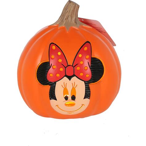 Halloween Disney Light Up Pumpkin Minnie Each Woolworths