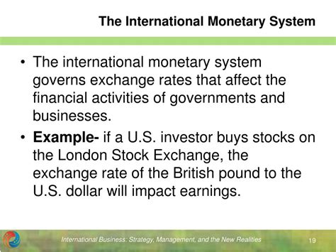 Ppt Chapter 10 The International Monetary And Financial Environment