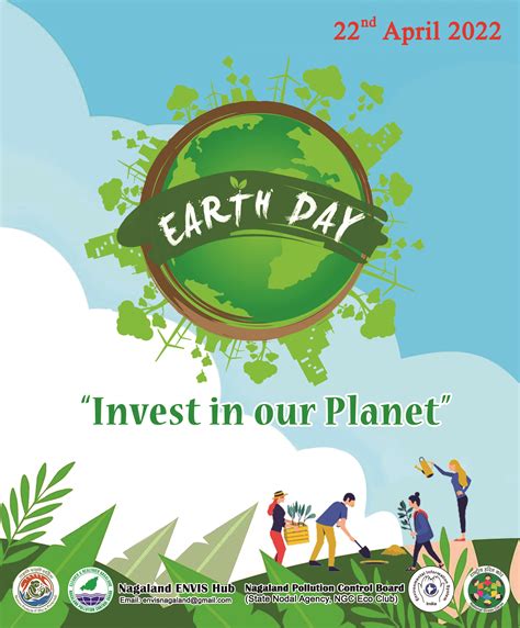 World Earth Day April 2022 Poster Nagaland Pollution Control Board