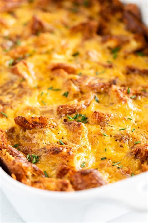 Savory Sausage Croissant Breakfast Casserole No 2 Pencil