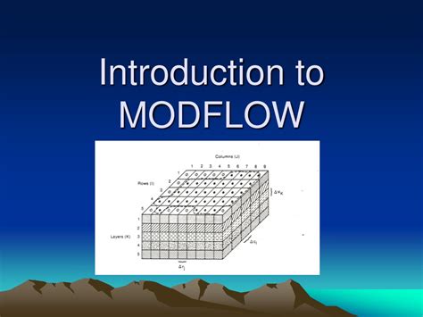 Ppt Introduction To Modflow Powerpoint Presentation Free Download