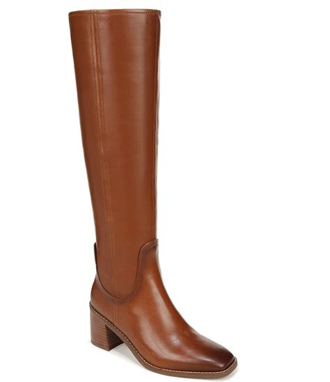 27 Edit Naturalizer Edda Leather Tall Riding Boots Dillards