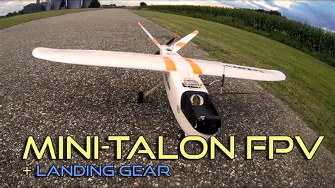 X UAV Mini Talon Fpv Landing Gear YouTube