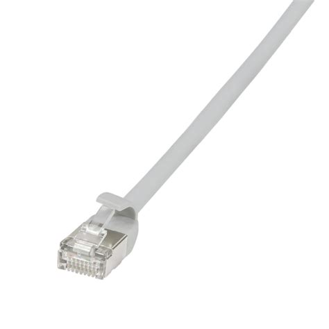 Patch Cable Slimline Ultraflex Cat A U Ftp Grey M Elektronik