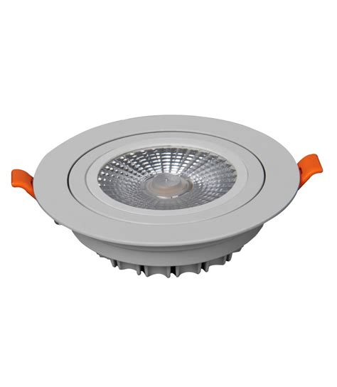 Downlight De W Basculante De Empotrar Blanco Led