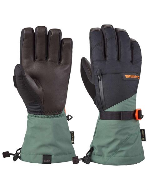 Dakine Leather Titan Gore Tex Glove Dark Forest Ski Gloves Snowleader