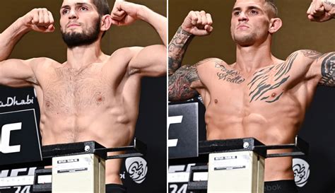 UFC 242 official weigh-in video highlights, photo gallery