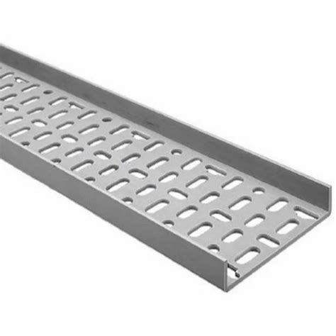 Hot Dip Galvanized Mild Steel Perforated Cable Tray At Rs 280 Meter In