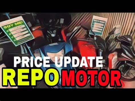 Murang Repo Motor Price Update Youtube