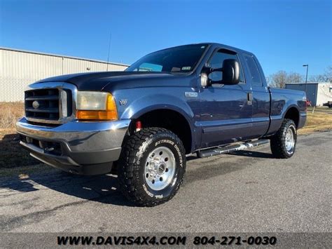 2001 Ford F 250 Super Duty Xlt Extendedquad Cab 4x4 Pickup