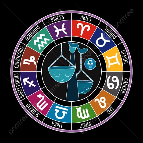 Libra Zodiac Signs Vector Png Images Libra Zodiac Sign Signs Vector