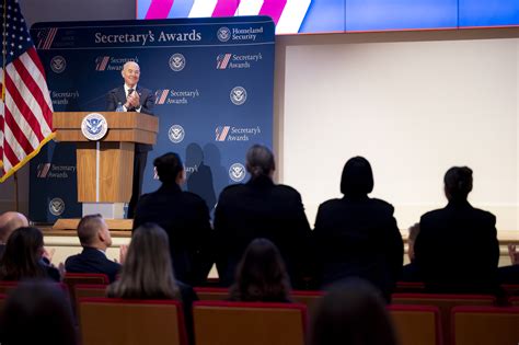 DHS Secretary Alejandro Mayorkas Presents the 2024 Secretary’s Awards